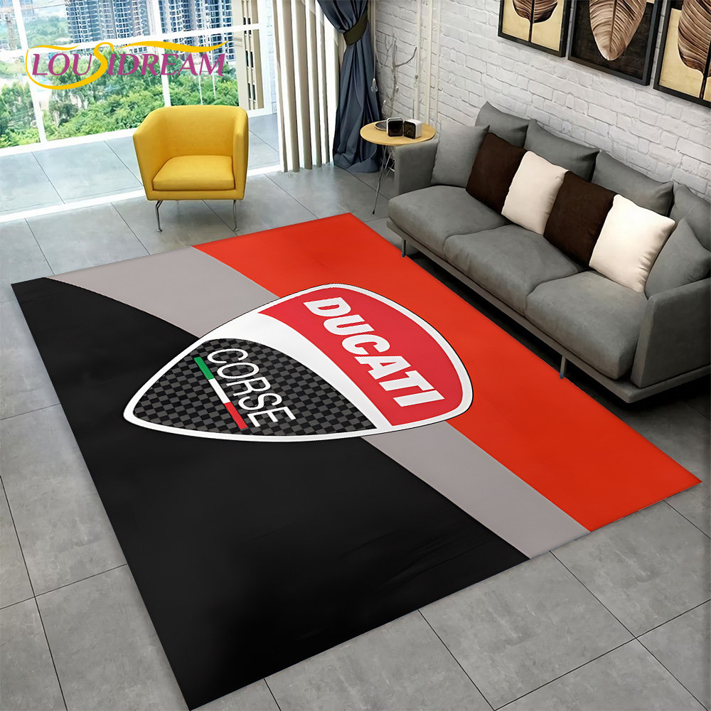 Commercial Kitchen Floor - 3D D-Ducati Pattern Area Rug Large,Carpet
