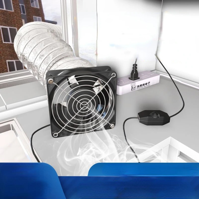Commercial Kitchen Exhaust Fan - Domestic Fume Exhauster Strong Exhaust Fan