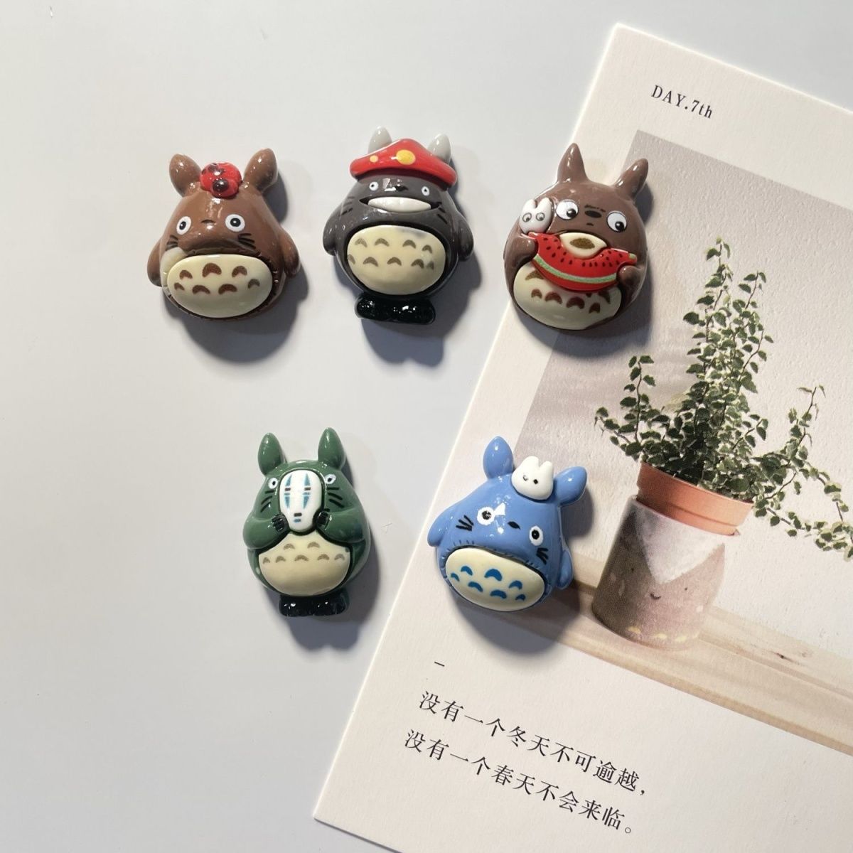Commercial Kitchen Setup - Totoro Anime Resin Fridge Magnet Cute