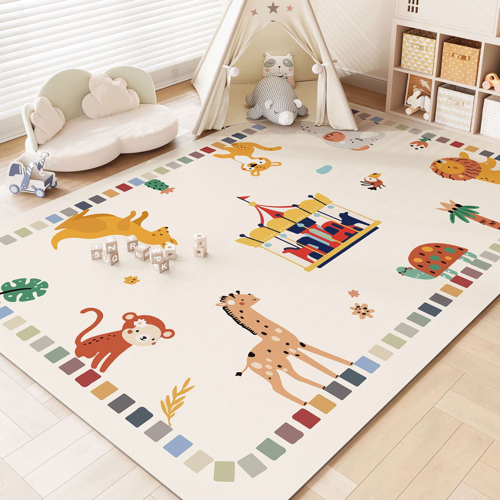 Cute Game Children Carpet Pvc  - Commercial Kitchen Floor recension och pris