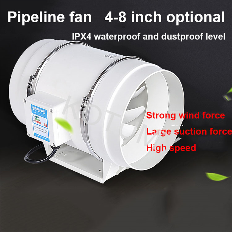 3/4/5/6/8 Inch Exhaust Fans Ho - Commercial Kitchen Exhaust Fan recension och pris