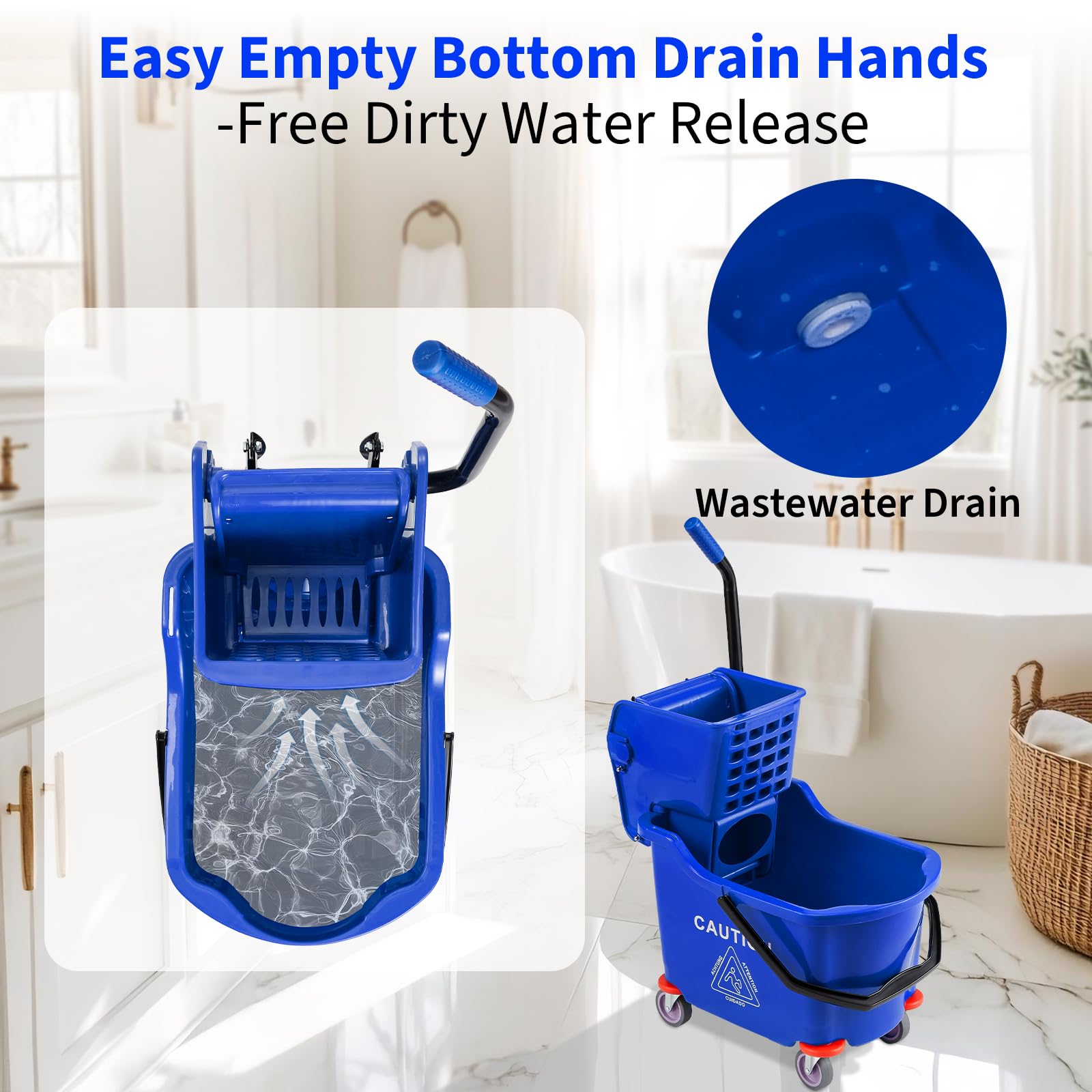Commercial Mop Bucket with Sid - Commercial Kitchen Floor recension och pris