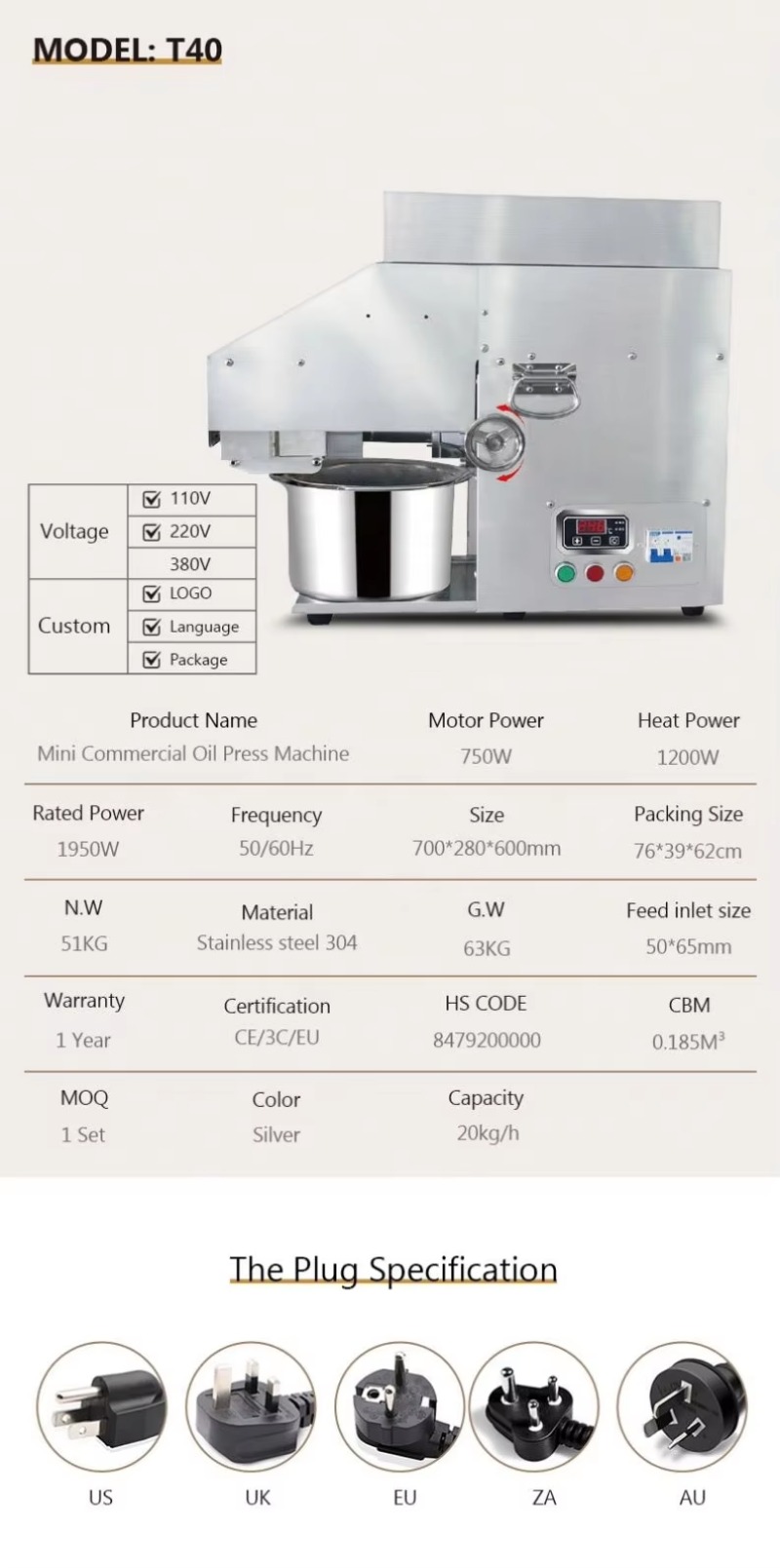 Mini 20 Kg/h Commercial Cold H - Commercial Kitchen Youtube recension och pris