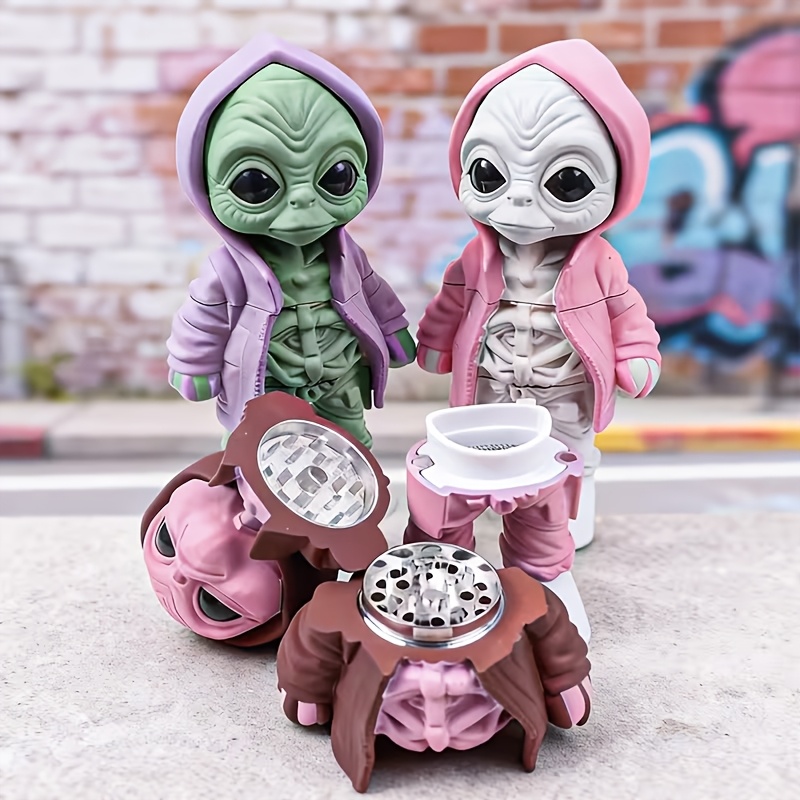 Funny Alien Herb Grinder Spice - Commercial Kitchen Setup recension och pris