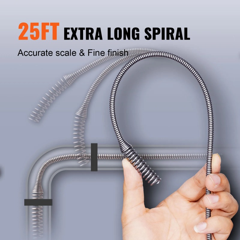 Drain Cleaner Machine 25FT Aut - Commercial Kitchen Youtube recension och pris