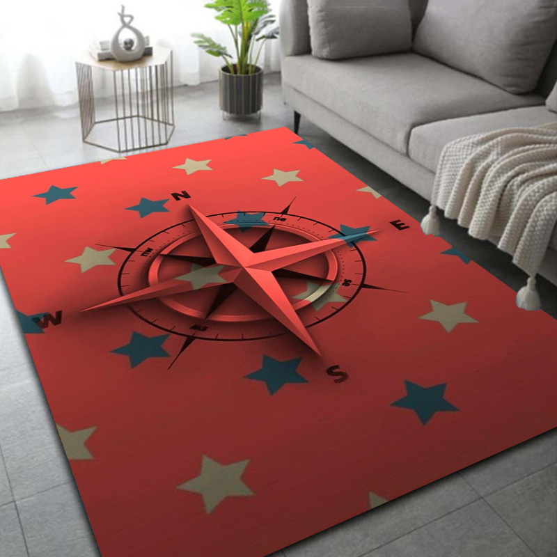 Retro Compass Map World Map Ar - Commercial Kitchen Floor recension och pris