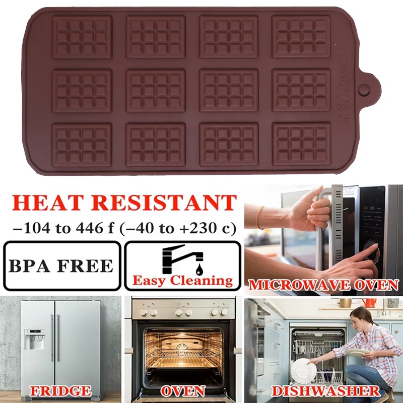 Silicone Chocolate Mold 12 Eve - Commercial Kitchen Setup recension och pris