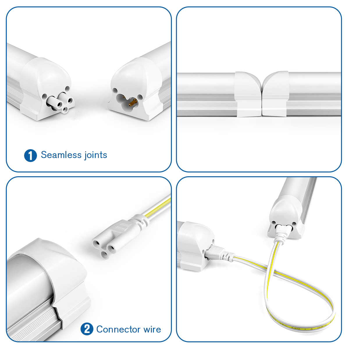 AC220V EU Plug T8 LED Tube Lig - Commercial Kitchen Youtube recension och pris