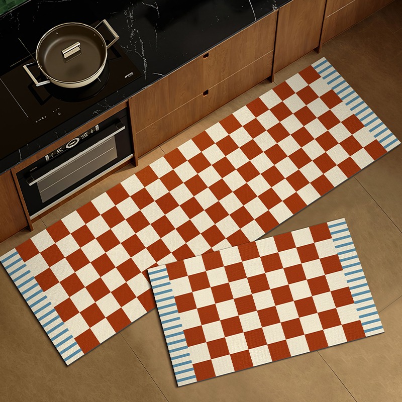 Vintage Plaid Kitchen Floor Ma - Commercial Kitchen Floor recension och pris