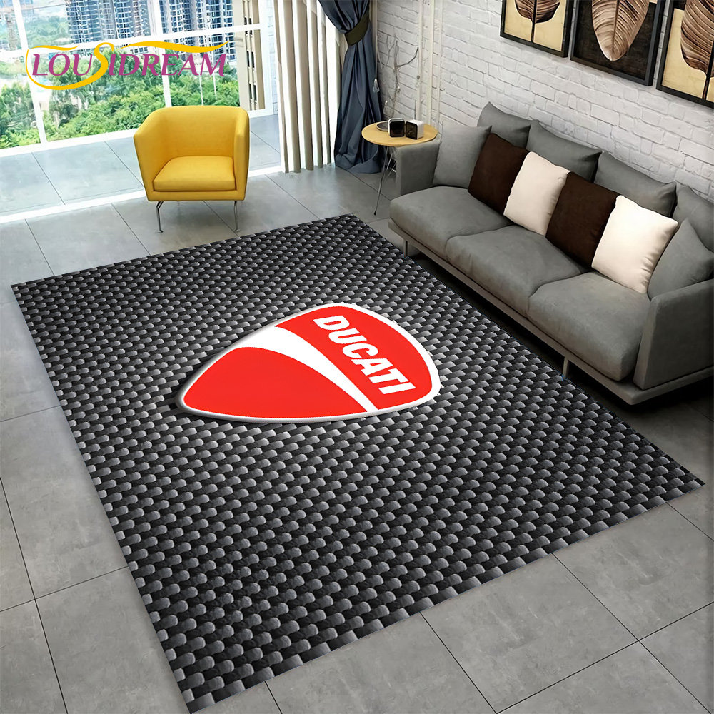 3D D-Ducati Pattern Area Rug L - Commercial Kitchen Floor recension och pris