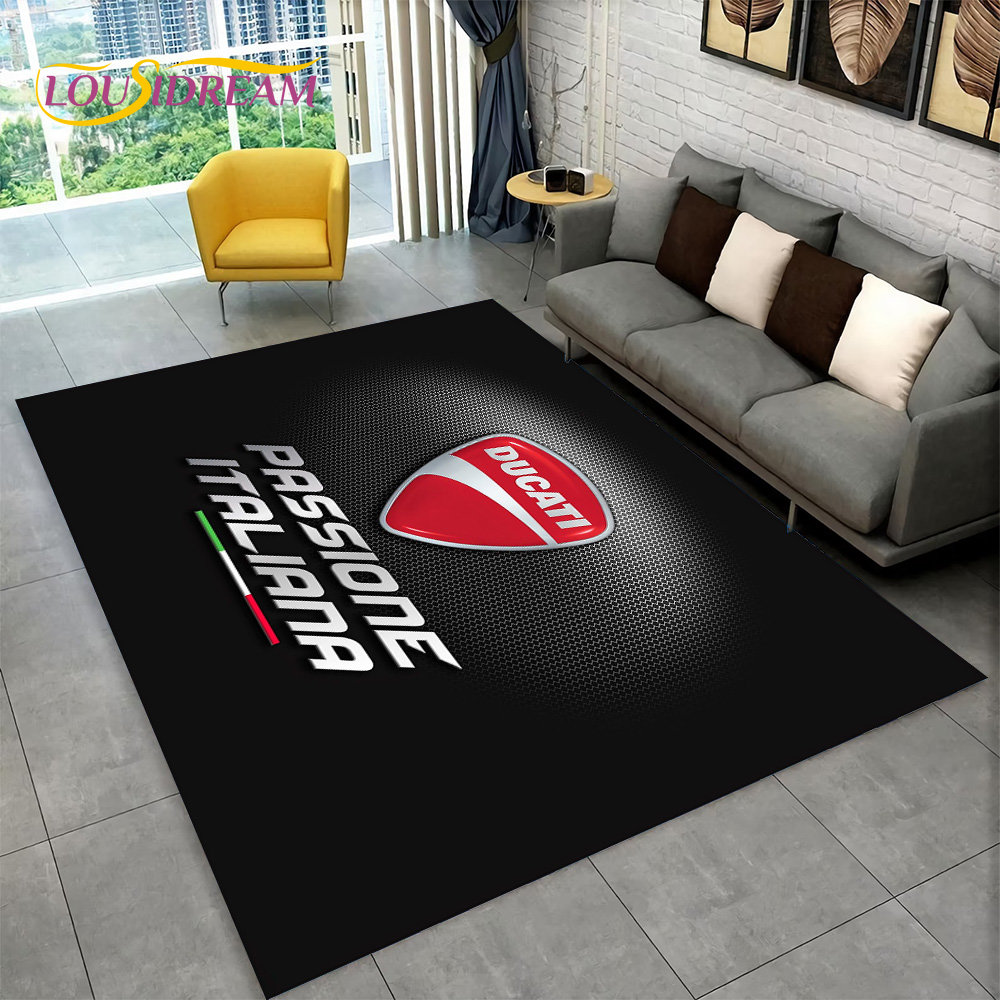 3D D-Ducati Pattern Area Rug L - Commercial Kitchen Floor recension och pris