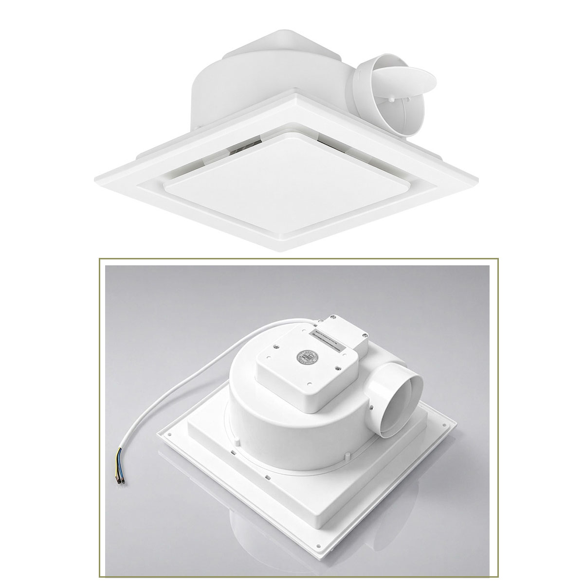 8/10/12‑inch Ceiling Duct Exha - Commercial Kitchen Exhaust Fan recension och pris