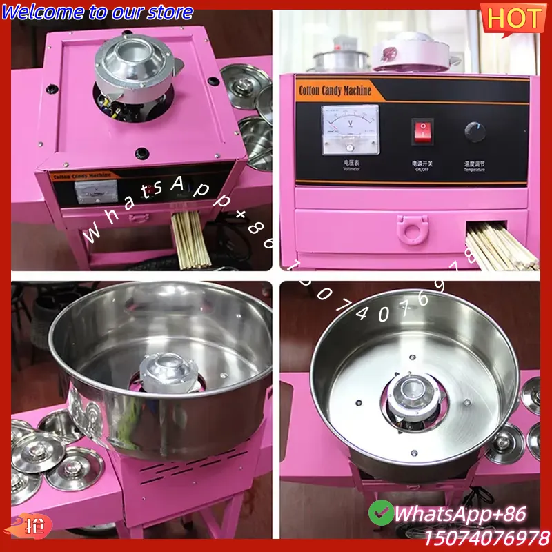 2026 Commercial Electric Autom - Candy Floss Machine Commercial recension och pris