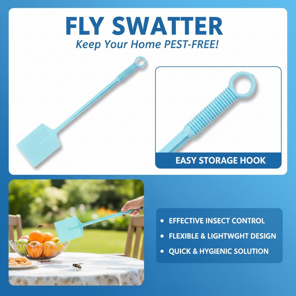 Plastic Heavy Duty Fly Swatter - Commercial Kitchen Setup recension och pris